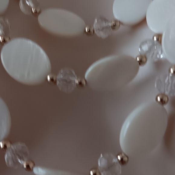 Multi Ring Shell Necklace - Picture 8 of 10